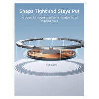 UGREEN magnetická bezdrátová nabíječka 2v1 MagFlow Qi2.2, 25W