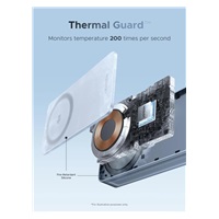 UGREEN magnetická bezdrátová nabíječka 2v1 MagFlow Qi2.2, 25W