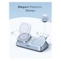 UGREEN magnetická bezdrátová nabíječka 3v1 MagFlow Qi2.2, 25W