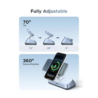 UGREEN magnetická bezdrátová nabíječka 3v1 MagFlow Qi2.2, 25W