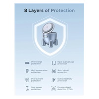 UGREEN magnetická bezdrátová nabíječka 2v1 MagFlow Qi2.2, 25W, MagSafe, raketa