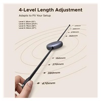 UGREEN navíjecí kabel USB-C, 1m, stříbrná