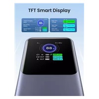 UGREEN powerbanka s rychlým nabíjením 20000mAh 3-port s displejem