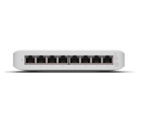 UBNT UniFi Switch USW-Lite-8-PoE [8xGigabit, 4x PoE out 52W, 802.3at/af, 16Gbps] - poškozený obal