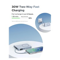 UGREEN magnetická powerbanka MagFlow 10000mAh s diplejem