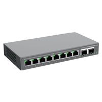 Grandstream GWN7721 L2 Lite managed switch, 8x 2,5GbE RJ45, 2x 10G SFP+