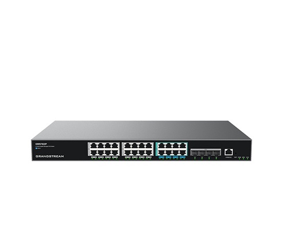 Grandstream GWN7822P managed network switch L3, 16xGbE, 8x 2,5GbE