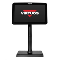 Virtuos 10,1" LCD zákaznický display Virtuos SD1010R, HDMI, VGA, 500 nits, černý