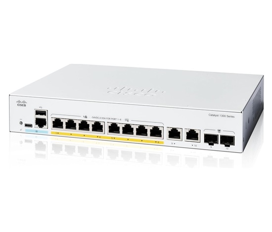 BAZAR - Cisco Catalyst switch C1300-8FP-2G - REFRESH - rozbaleno z výstavy