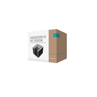 BAZAR DEEPCOOL CPU Chladič ASSASSIN IV VC VISION, 1x120mm, 1x140mm, LGA2066, AM5, černá ROZBALENO
