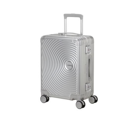 American Tourister SOUNDBOX ALU SPINNER 77/28 TSA SILVER