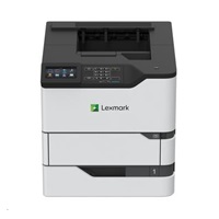 LEXMARK ČB tiskárna MS822de A4, 52ppm, 512MB, duplex, USB 2.0, LAN