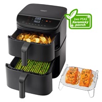 Cosori Turbo Tower horkovzdušná fritéza 10,8 L, keramika, černá