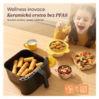 Cosori Turbo Tower horkovzdušná fritéza 10,8 L, keramika, černá