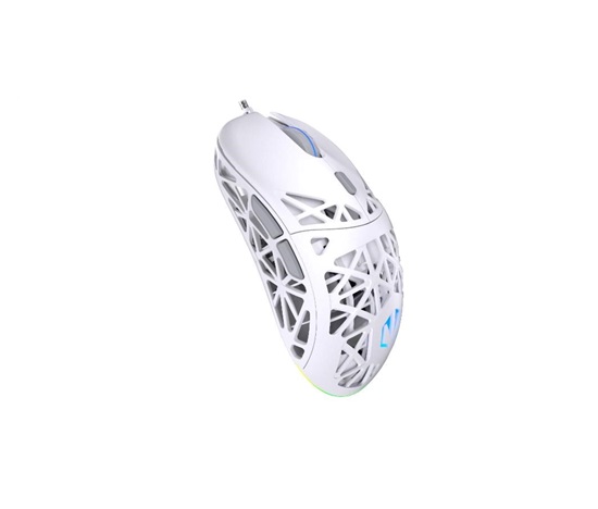 BAZAR - Endorfy Herní myš LIV Onyx White, Drátová, ARGB, bílá, rozbaleno