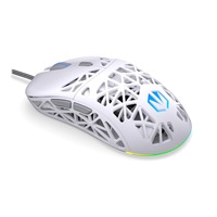 BAZAR - Endorfy Herní myš LIV Onyx White, Drátová, ARGB, bílá, rozbaleno