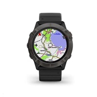 Garmin Fenix 7X PRO Sapphire Solar Carbon Gray DLC Titanium / Black Band, EU