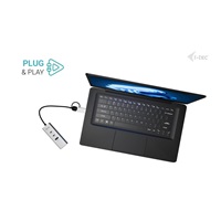 i-tec USB-C/USB-A Metal HUB 3 (2x USB-C, 1x USB-A) Port + 2.5GLAN