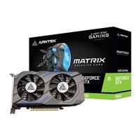 ARKTEK VGA NVIDIA GeForce GTX 1650 Matrix 4GB, GTX 1650, 4GB GDDR6, 1xDP, 1xHDMI, 1xDVI