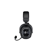 Logitech G PRO X 2 LIGHTSPEED Gaming Headset, Bezdrátová, BT, RF 2.4GHz, černá