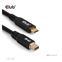 BAZAR - Club3D Kabel USB-C na MiniDisplayPort 2.1, 8K30Hz, DSC1.2, UHBR10, 2m - Poškozený obal (Komplet)