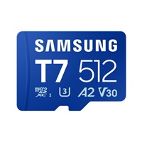 Samsung micro SD karta T7 -  512GB + USB adaptér