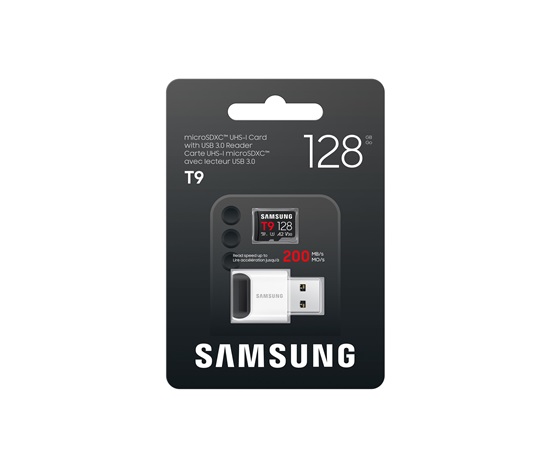 Samsung T9 microSD 128GB + USB Adaptér