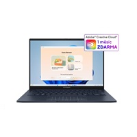 ASUS NTB Zenbook 14 (UX3405CA-OLED644W), Ultra 7 255H, 14" 1920x1200, 32GB, 1TB SSD, iArc, W11 Home, Ponder Blue