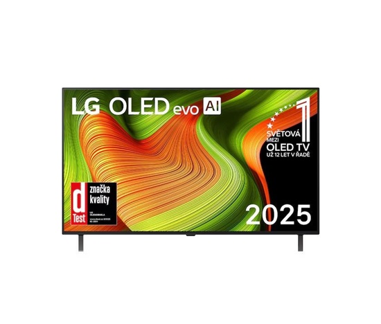 LG OLED55B56LA 55" 4K Smart TV, OLED, Perfect Black, webOS, AI Magic Remote, HDMI 2.1, USB, Wi-Fi, Bluetooth