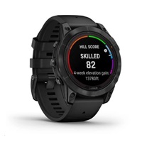 Garmin fenix® 7 Pro – Solar Edition, Gray / Black Band, EU