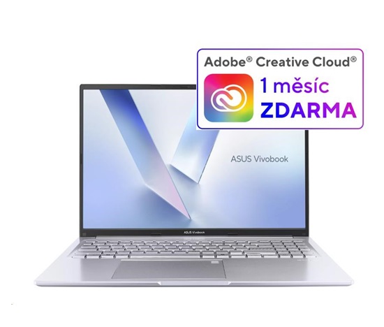 ASUS NTB Vivobook 16 (M1605NAQ-OLED048W), Ryzen 7 170, 16" 1920 x 1200, 16GB, 1TB SSD, Radeon, W11 Home, Silver