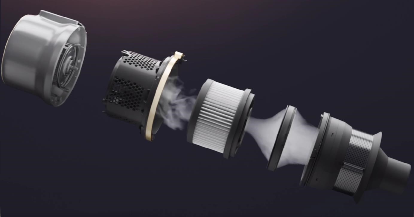 Obr. Vícefázová filtrace pro zachycení prachu 1825039i