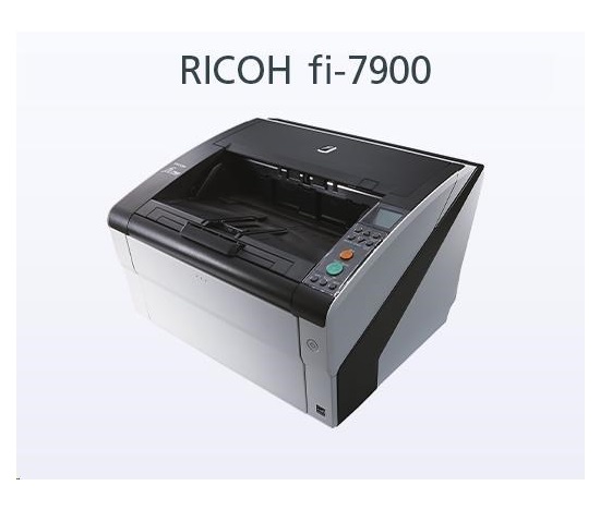 RICOH skener Fi-7900 A3, color, duplex, 140ppm v barvě 300dpi, USB 2.0, ADF 500, Z: 12M