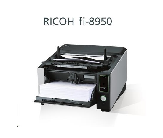 RICOH skener Fi-8950 A3, color, duplex, 150ppm v barvě 300dpi, USB 3.2 + RJ-45, ADF 750, Z: 12M