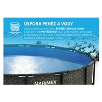 Marimex Florida bazén 3,66x0,99 m se zabudovaným skimmerem - motiv RATAN