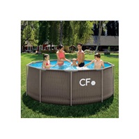 CF FRAME bazén, ratan, 305 x 107 cm