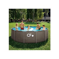 CF FRAME bazén, ratan, 366 x 99 cm