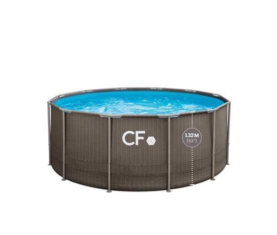 CF FRAME bazén, ratan, 366 x 132 cm