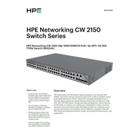 HPE Networking CW 2150 48p 10M/100M/1G PoE+ 4p SFP+ 1G/10G 770W Switch