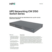 HPE Networking CW 2150 16p 10M/100M/1G PoE+ 4p SFP+ 1G/10G 248W Switch