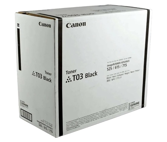 CANON toner T03 BK černý pro imageFORCE 710 series (51 500 str.)