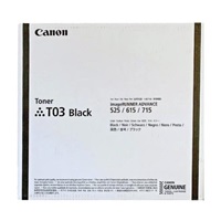 CANON toner T03 BK černý pro imageFORCE 710 series (51 500 str.)