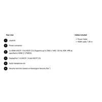 DELL LCD AW2726DM - 27"/FQHD/IPS/2560x1440/16:9/240Hz/0.03ms/1500000:1/200 cd/m2/HDMI/DP/VESA/3YNBD (210-BVWB)