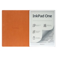 POCKETBOOK pouzdro Magnetic folio cover pro InkPad One (PB1030), tm. oranžové