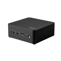 BAZAR - MSI PC Cubi NUC 1MG-418BEU, Core 7 150U, 16GB, N/A, N/A, No OS, Black - Poškozený obal (Komplet)