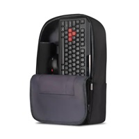 Acer Nitro Quest backpack 18",16 l,voděodolný,vyztužená záda,polyester,černá – náhled 5
