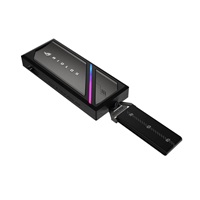 ASUS Externí box pro SSD M.2 ROG STRIX AIOLOS, USB 3.2 Gen 2x2, ARGB, černá