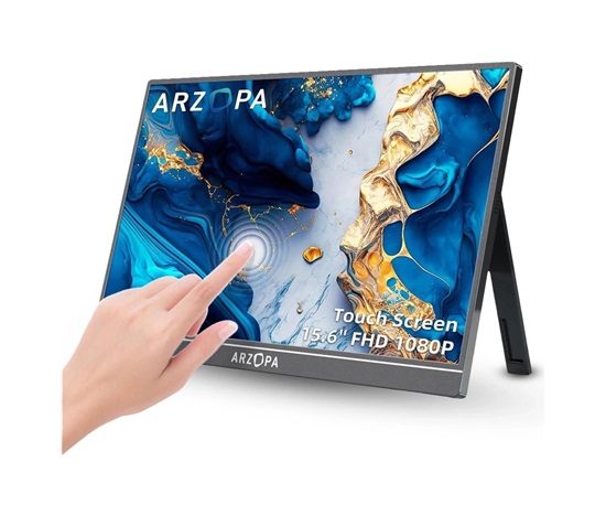 Arzopa A1T Touch Portable Monitor 15.6" IPS Full HD 1080p Metal Housing Dotykový Přenosný monitor