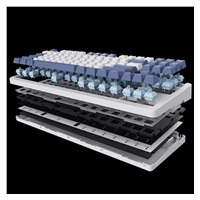 TRUST Herní klávesnice GXT 872, Mechanická, USB, bílá