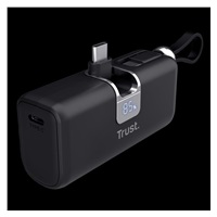 TRUST powerbanka PACTO 5000 PD POCKET, černá
